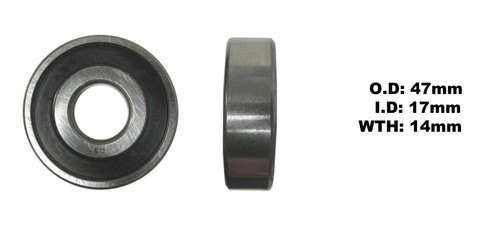 Wheel bearing for kawasaki gpz - wheel,