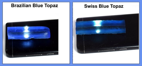 Gemstone slice rough pair - slice,