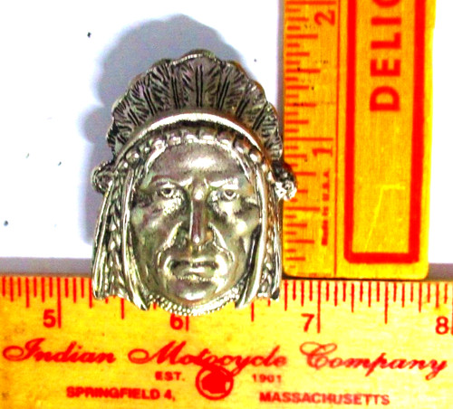 Indian chief pin vintage - chief,