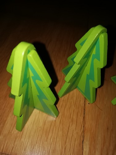 Wooden pine tree - 4,