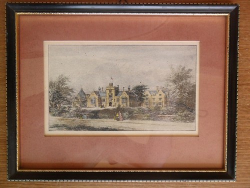 Framed coloured print - coloured,