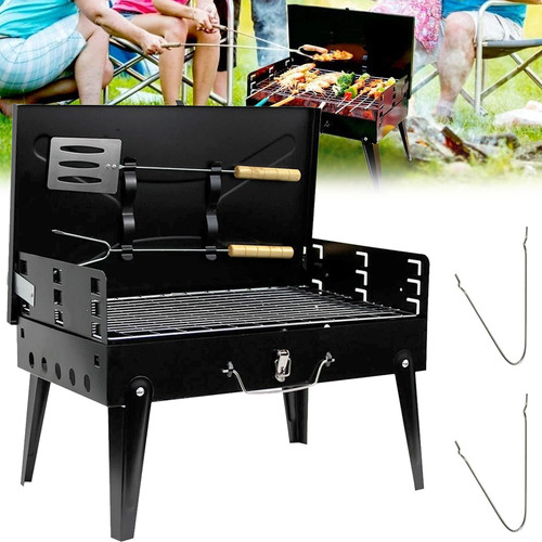 Portable folding charcoal - portable,