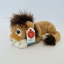 Keeleco Keel Toys 35cm Lion Soft Toy Cuddly Plush Stuffed Animal With Tag USED 