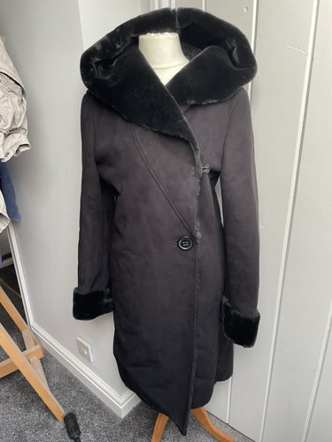 Zara basic faux fur - zara, hooded