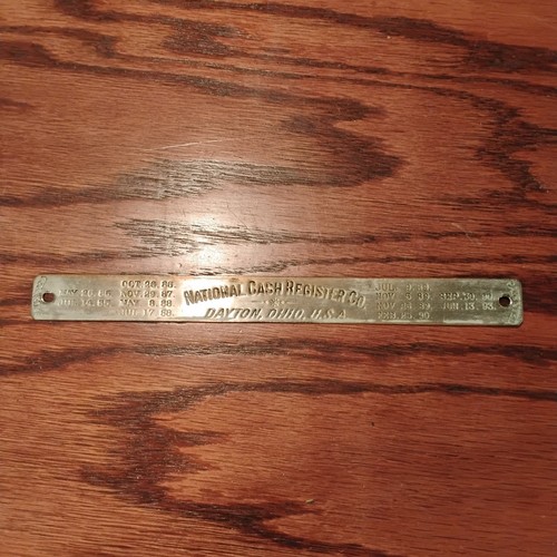 National cash register - cash, nickel