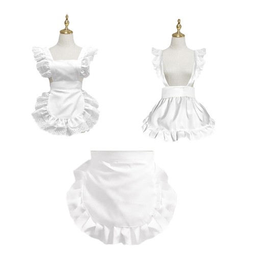 Maid costume apron ruffled - maid,