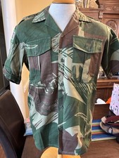 British South African Police BSAP RECCE Rhodesian Brushstroke Camo Shirt RARE