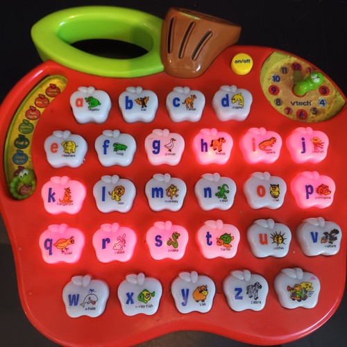Vtech alphabet apple - alphabet,