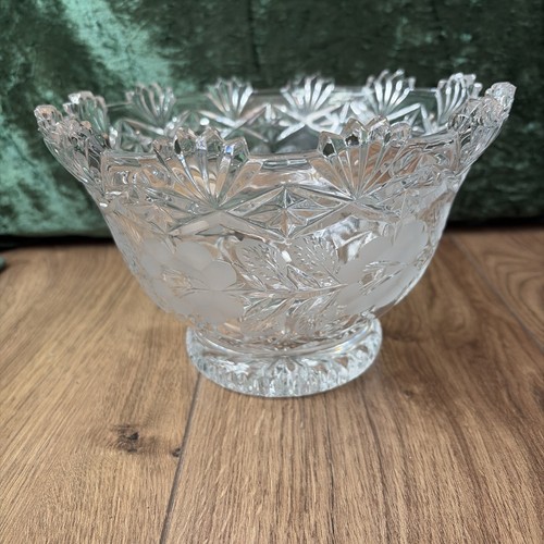 Quality cut crystal bowl - quality,