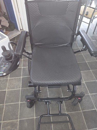 Black electric wheelchair - black,