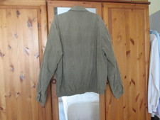 Gent's Bomber Style Jacket. Green. Size M.