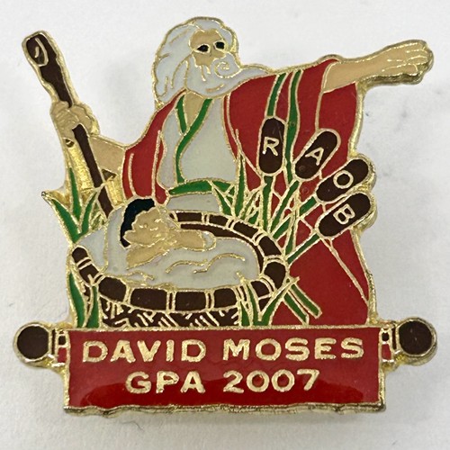 Raob enamel pin badge - raob,