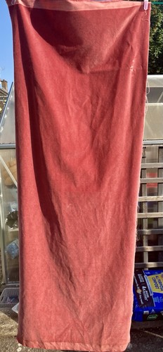 Dusky pink velvety velour - dusky,