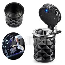 Universal Car LED Light Ashtray Cup Travel Home Vehicle Ash Holder Portable