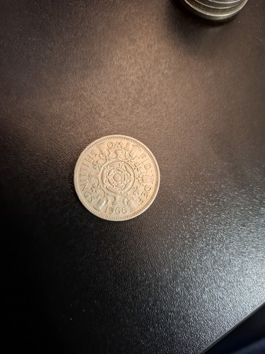 1966 shillings coin uk - 1966,