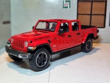 Jeep Gladiator Rubicon 2021 Red Open Top Diecast Model Car 1:24 1:27 Scale 79370