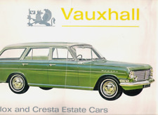 Vauxhall Velox & Cresta PB 2.6 Estates 1963-1964 UK Market Foldout Brochure FAIR