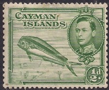 Cayman Islands 1938 - 48 KGV1