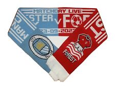 Manchester City v Nottingham Forest 23/09/2023 Football Scarf / Memorabilia