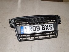 09 Audi A4 B8 Estate Front Bumper Grill Black  LY9B 8k0853651