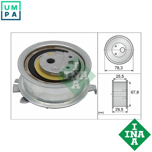 Tensioner pulley timing - pulley, belt