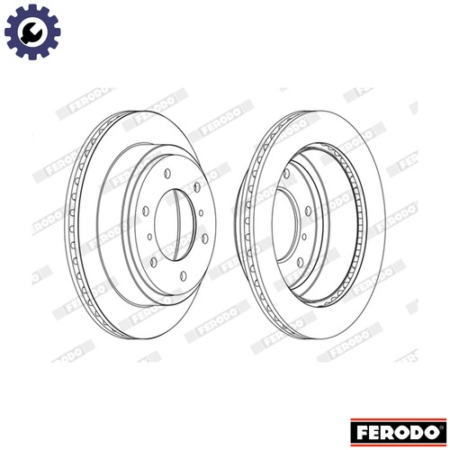 Brake disc ddf1385c for - brake,