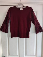 Peacocks ladies maroon