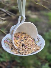 Upcycled Vintage Teacup Bird