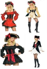 LADIES PIRATE COSTUMES PIRATES OF THE CARIBBEAN TREASURE ISLAND