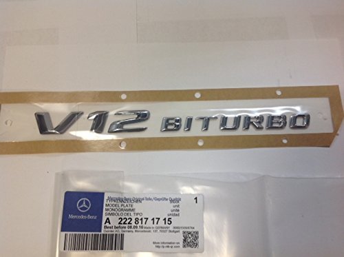 Genuine mercedes benz v12 - genuine,