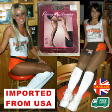 *USA Imported* Peavey 40D Glossy Sheer Tights Pantyhose Hooters Heroine Sexy Oil