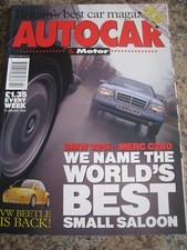 AUTOCAR MAGAZINE JAN 1994 BMW