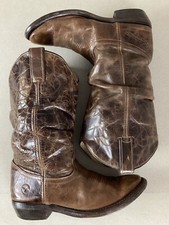 Vintage Double H Cowboy Boots Western Boots Made in Mexico Men’s US Size 7.5