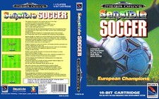 Sensible Soccer Mega Drive PAL