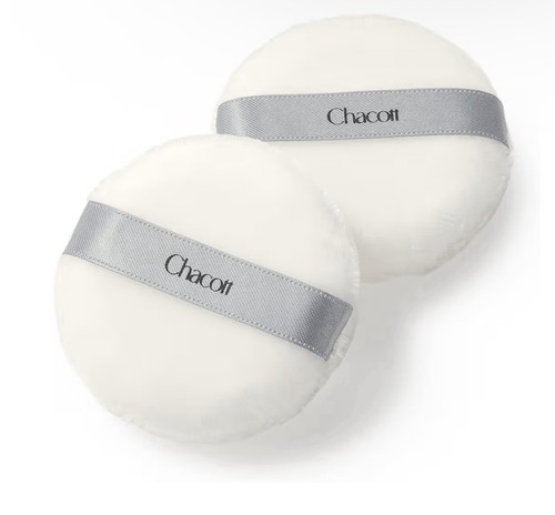 Chacott powder puff 2pcs - chacott,
