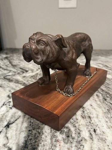 Vintage bronze color - bronze, bulldog