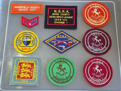 10x nsra embroidered - embroidered, patches