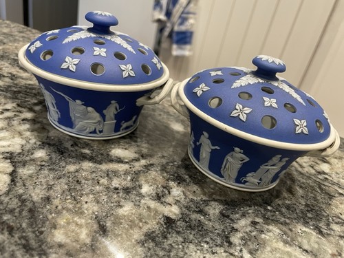 Wedgwood colbalt jasper ware - wedgwood,