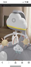Fisher-Price Rainbow Showers Bassinet to Bedside Mobile, 2-in-1