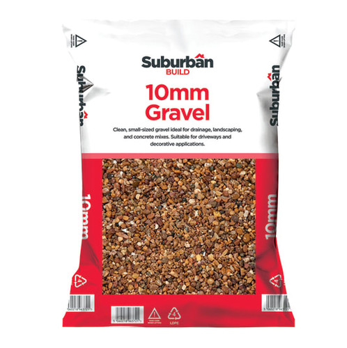 Pea shingle 10mm gravel 25kg - pea,