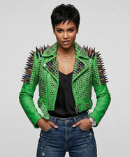 Women's Brando Studded