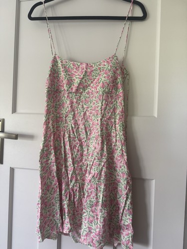Zara floral open back - floral, mini