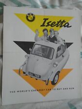 Isetta brochure undated UK market
