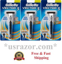 3 Gillette Vector 3 Razor