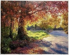 Original oil painting on