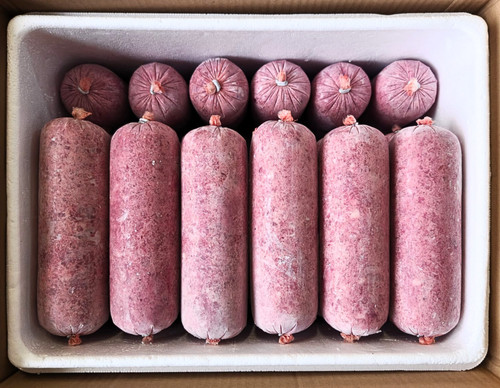 Chicken mince frozen raw dog - frozen,