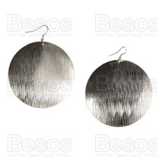 TEXTURED SILVER LARGE 55mm