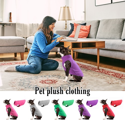 Pet clothes thickened solid - pet,