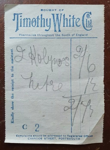 Timothy white ltd pharmacies - ltd,,