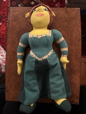 Official DreamWorks Shrek 2 Fiona Plush Soft Toy 2004 Collectible VG Rare 10”